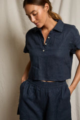 Tabitha Linen Blouse