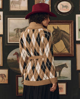 The Argyle Riding Cardigan
