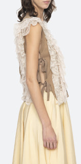 Lisette Solid Sweater Vest