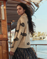 The Swimming Fish Lodge Cardigan