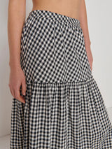 Liza Gingham Skirt