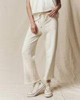 The Wide Leg Cropped Sweatpant