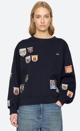 Davis Patchwork Sweatshirt