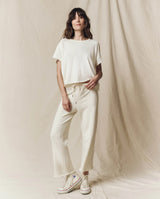 The Wide Leg Cropped Sweatpant