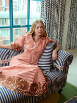 Banyan Puff Sleeve Midi Dress