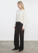 Longhair Cashmere Easy Crew