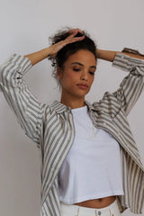 Teresa Button down