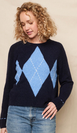 Argyle Pullover Sweater