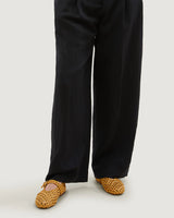 Sydney Mary Jane Satin Flats