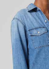 Cropped Western Shirt