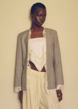 Fiora Tropical Wool Jacket