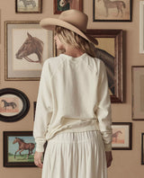 THE COLLEGE SWEATSHIRT WITH STETSON GRAPHIC.