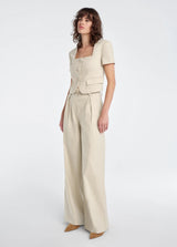 The Mayfair Linen Top