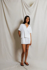 Charlie Jersey Collared Tee
