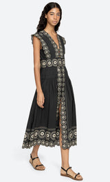Mirabel Print Midi Dress