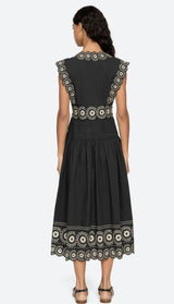 Mirabel Print Midi Dress