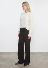 Longhair Cashmere Easy Crew