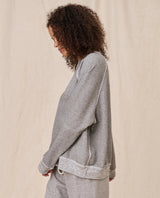The Wide Leg Cropped Sweatpant
