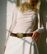 LEIGHTON SUEDE BELT