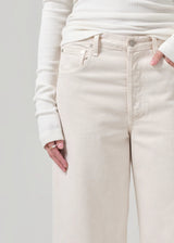 Ayla Raw Hem Crop Jean