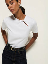 Taya Twist Neck Tee