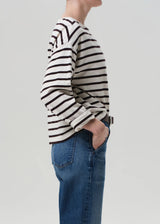 Boat Neck Long Sleeve