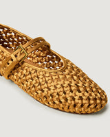 Sydney Mary Jane Satin Flats