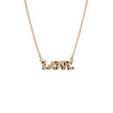 Graffiti (custom) necklace