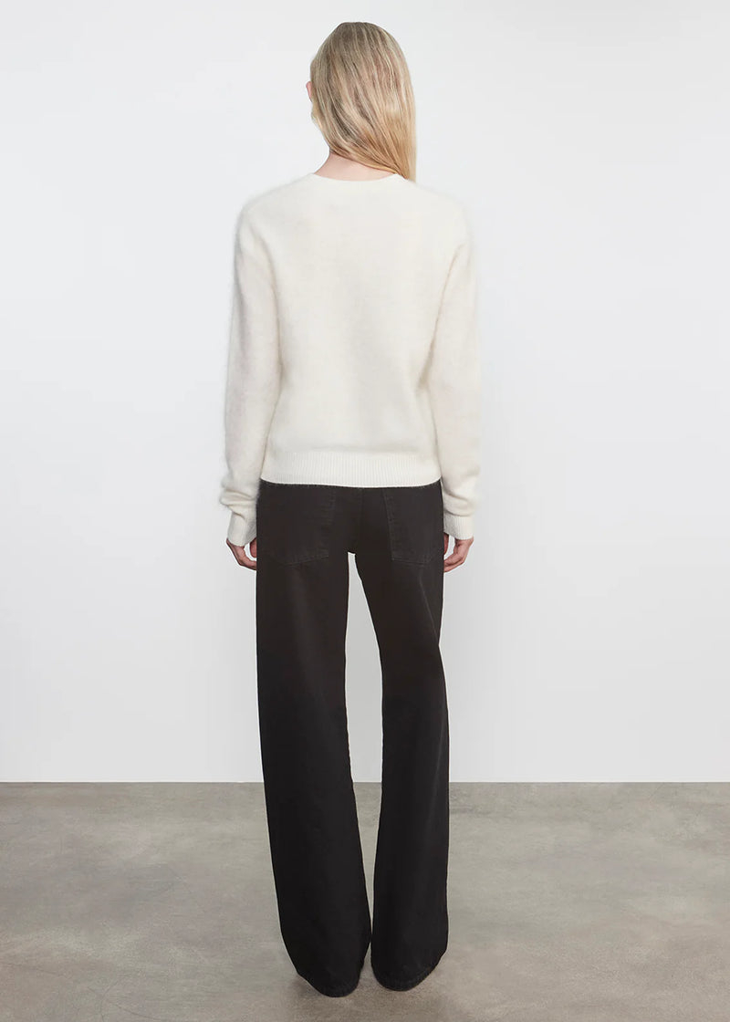 Longhair Cashmere Easy Crew