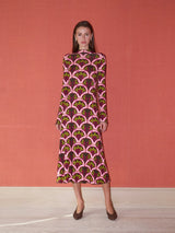 Millie Mock Neck Dress
