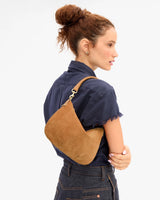 Petit Moyen Messenger Suede