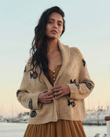 The Swimming Fish Lodge Cardigan