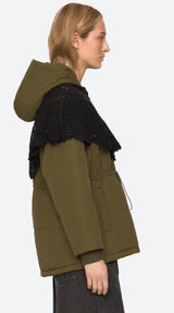 Wright Knit Puffer Jacket