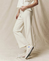 The Wide Leg Cropped Sweatpant