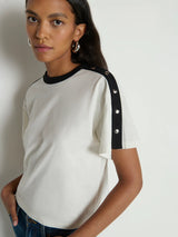 Ada Button Tee