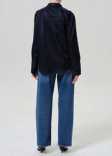 Lindz L/R Easy Straight Tuxedo Stripe Jean