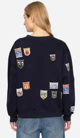 Davis Patchwork Sweatshirt