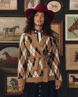 The Argyle Riding Cardigan