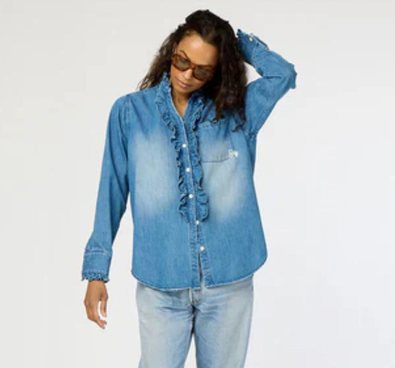 Molly Denim Blouse