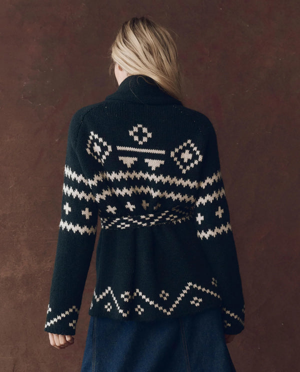 THE REVERSIBLE SHEPHERD CARDIGAN