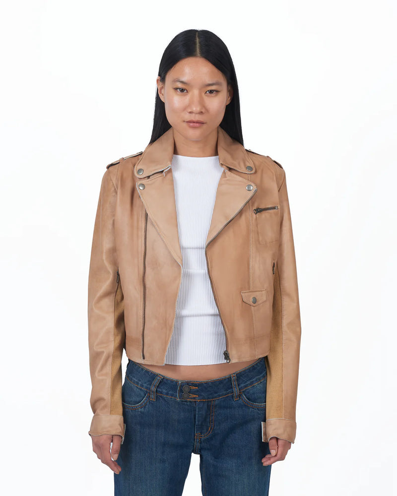 Piper Patina Leather Jacket