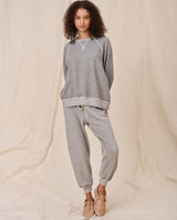 The Wide Leg Cropped Sweatpant