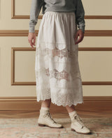 The Rosette Crochet Canary Skirt