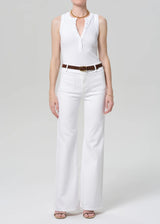 Kimberly Patch Pocket Flare Jean