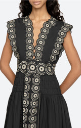 Mirabel Print Midi Dress