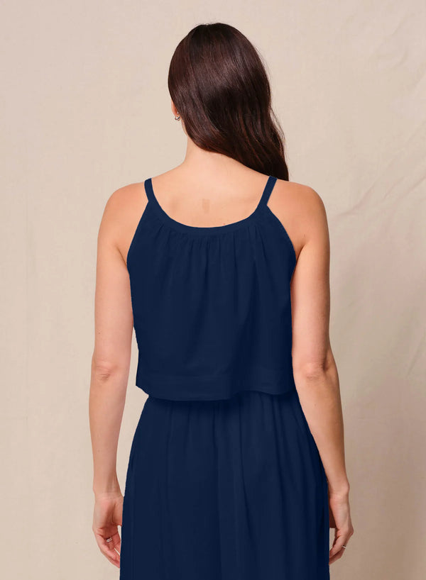 Voile Cropped Top