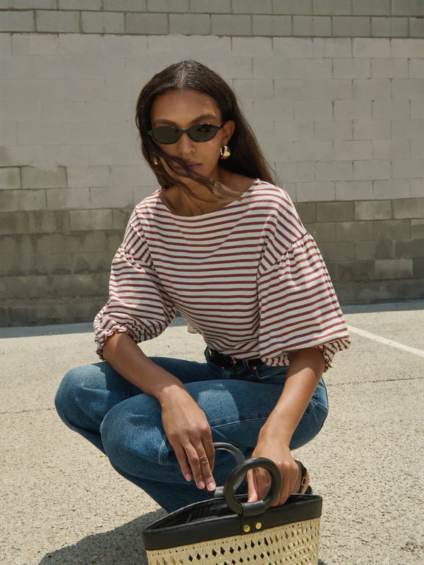 Sandra Boatneck Top