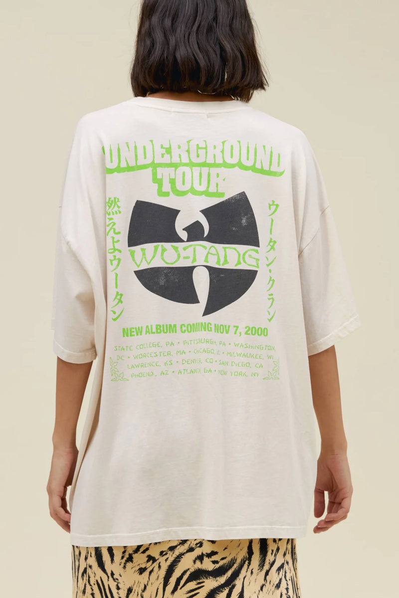 Wutang Underground Tour OS Tee