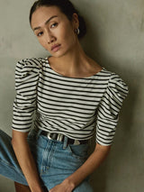 Emery Stripe Top