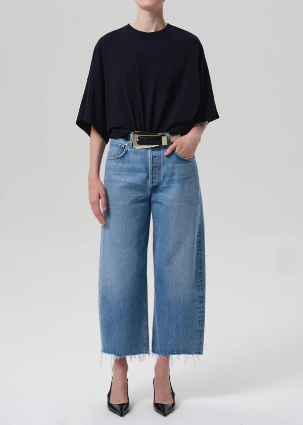 Ayla Raw Hem Crop